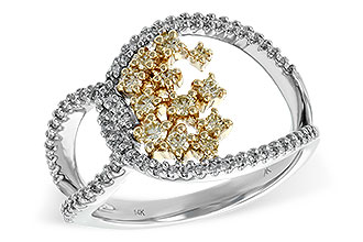 C215-89499: LDS DIA RG .24 YELLOW DIAS .50 TW