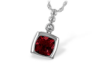 C216-77681: NECK 1.40 GARNET 1.44 TGW