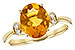 C217-71363: LDS RG 2.04 CITRINE 2.10 TGW (10x8MM CIT)