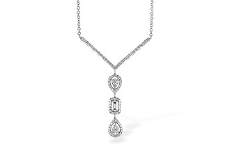 C300-40399: NECK .04 BAGUETTE .50 TW (18")