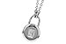 C301-34054: NECKLACE .19 EMERALD CUT (18")