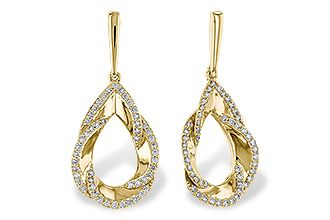 C302-20445: EARRINGS .50 TW