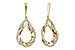 C302-20445: EARRINGS .50 TW