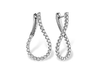 C302-24963: EARRINGS 1.00 TW