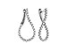 C302-24963: EARRINGS 1.00 TW