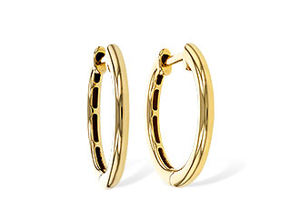 C302-25836: GOLD EARRINGS (16MM)
