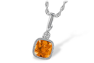 D211-34972: NECK .68 CITRINE .70 TGW
