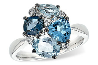D216-74008: LDS RG 2.57 BLUE TOPAZ 2.65 TGW