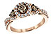 D216-79499: LDS DIA RG .23 BROWN CTR .97 TW