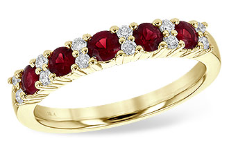 D217-64999: LDS WED RG .66 RUBY .83 TGW