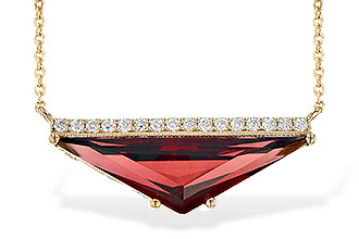 D217-69508: NECK 2.85 GARNET 2.95 TGW