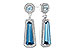 D301-31336: EARR 2.28 TW BLUE TOPAZ 2.54 TGW