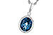 D301-31345: NECK 1.90 TW LONDON BLUE TOPAZ 1.93 TGW (9x7 LBT)