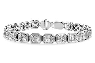 D301-34999: BRACELET 1.35 BAG 1.70 TW (7")