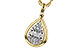 D301-35845: NECKLACE .08 BAG .16 TW