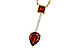 D302-20381: NECKLACE 2.15 GARNET 2.20 TGW