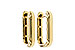 D302-24999: GOLD EARRINGS (15MM)