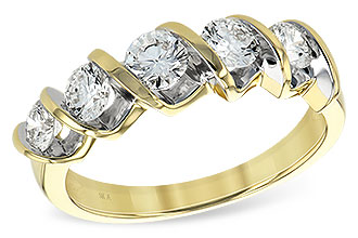 E120-42272: LDS WED RG 1.00CT TW