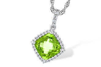E211-34981: NECK 1.43 PERIDOT 1.54 TGW