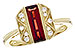 E300-41326: LDS RG 1.14 GARNET 1.25 TGW