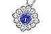 E301-30454: NECK .98 TANZANITE 1.24 TGW (6MM TANZ)
