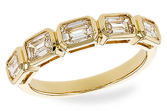 E301-32272: LDS DIA WED RG 1.20 TW EMERALD CUTS