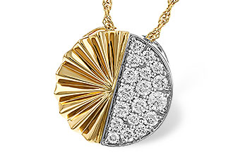 E302-24917: NECKLACE .50 TW