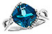E302-24963: LDS RG 4.42 LONDON BLUE TOPAZ 4.50 TGW (10MM LBT)