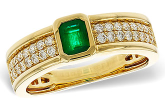 E302-24990: LDS RG .42 EMERALD .75 TGW (5x4MM EM)