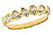 E302-24999: LDS DIA WED RG .62 TW FANCY CUT DIAS