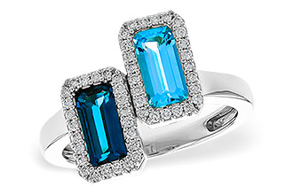 E302-26745: LDS RG 1.68 TW BLUE TOPAZ 1.90 TGW