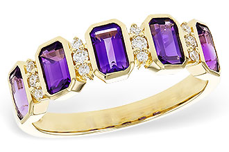E302-26763: LDS RG 1.18 TW AMETHYST 1.30 TGW