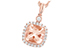F214-02235: NECK 1.09 MORGANITE 1.26 TGW (7MM MORG)