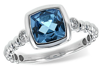 F216-74972: LDS RG 1.57 BLUE TOPAZ 1.65 TGW