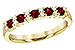F217-64999: LDS WED RG .44 RUBY .58 TGW