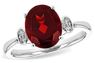 F217-71363: LDS RG 2.90 GARNET 2.96 TGW (10x8MM GAR)