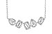 F300-40390: NECK .15 TW BAGUETTES .55 TW (18")