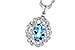 F301-29517: NECK .98 AQUA 1.12 TGW (8x6MM AQ)