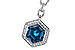 F302-20417: NECK 3.40 LONDON BLUE TOPAZ 3.55 TGW (9MM LBT)