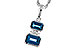 F302-20426: NECK .95 TW LONDON BLUE TOPAZ .98 TGW