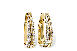 F302-21354: EARRINGS 1.00 TW