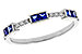 F302-22272: LDS WED RG .36 SAPPHIRE .43 TGW
