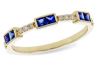 F302-22272: LDS WED RG .36 SAPPHIRE .43 TGW