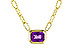 F302-24081: NECKLACE .82 AMETHYST (18")