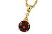 F302-24935: NECK 1.46 GARNET 1.47 TGW (7MM RD)