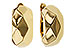 F302-25908: GOLD EARRINGS (18MM)