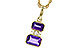 F302-26763: NECK .72 TW AMETHYST .75 TGW
