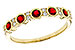 F302-26790: LDS WED RG .33 TW RUBY .45 TGW
