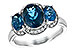 G216-79481: LDS RG 4.20 BLUE TOPAZ 4.33 TGW