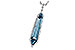G217-64063: NECK 3.47 LONDON BLUE TOPAZ 3.70 TGW